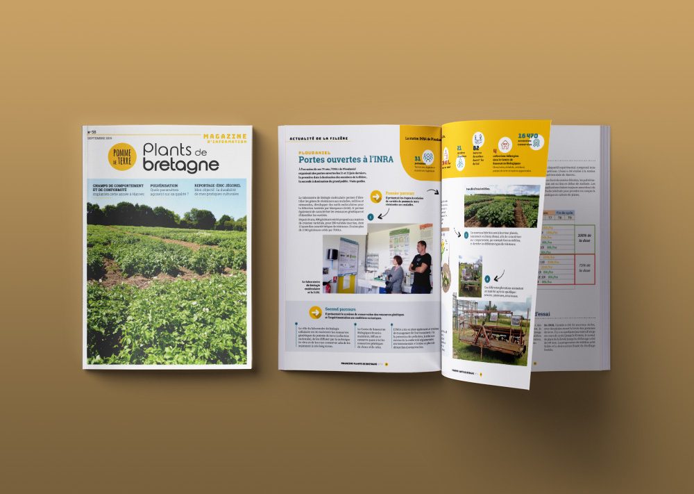 magazine interne Bretagne Plants numéro 58