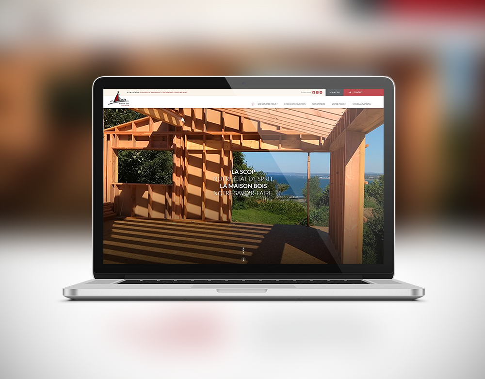 Maquette web SCOP ACACIA